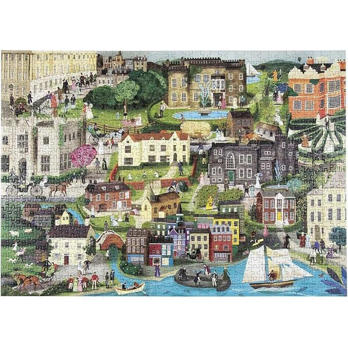 THE WORLD OF JANE AUSTEN 1000PC PUZZLE
