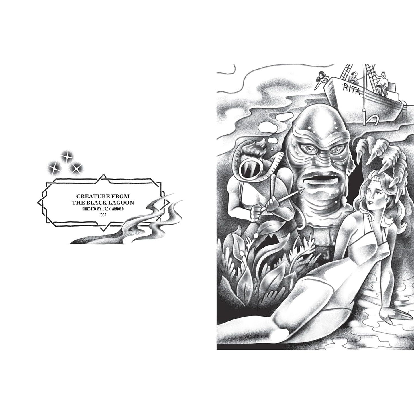CLASSIC HORROR MOVIES COLORING BOOK