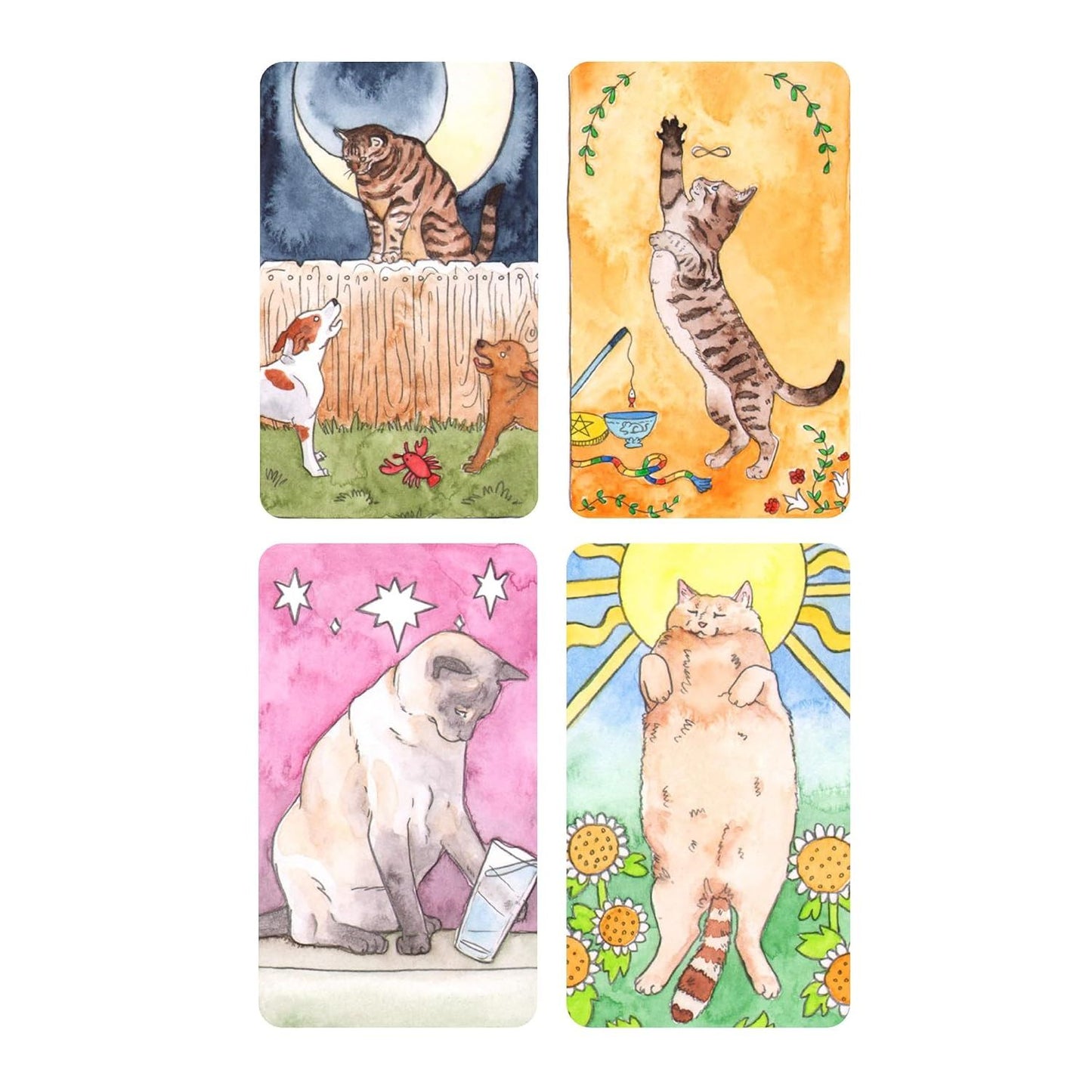 THE CAT'S MEOW STICKER BOOK