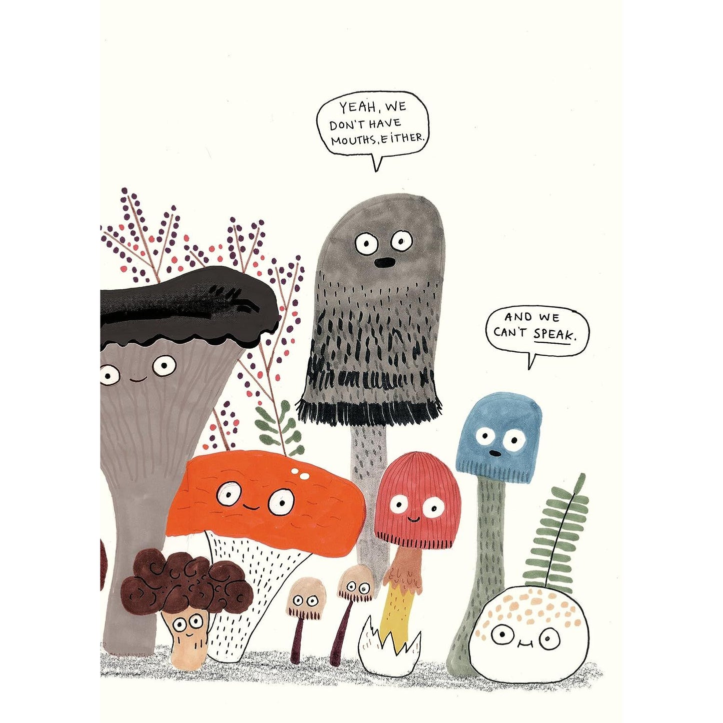 THE MUSHROOM FAN CLUB BY ELISE GRAVEL