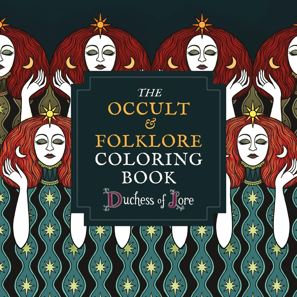THE OCCULT & FOLKLORE COLORING BOOK