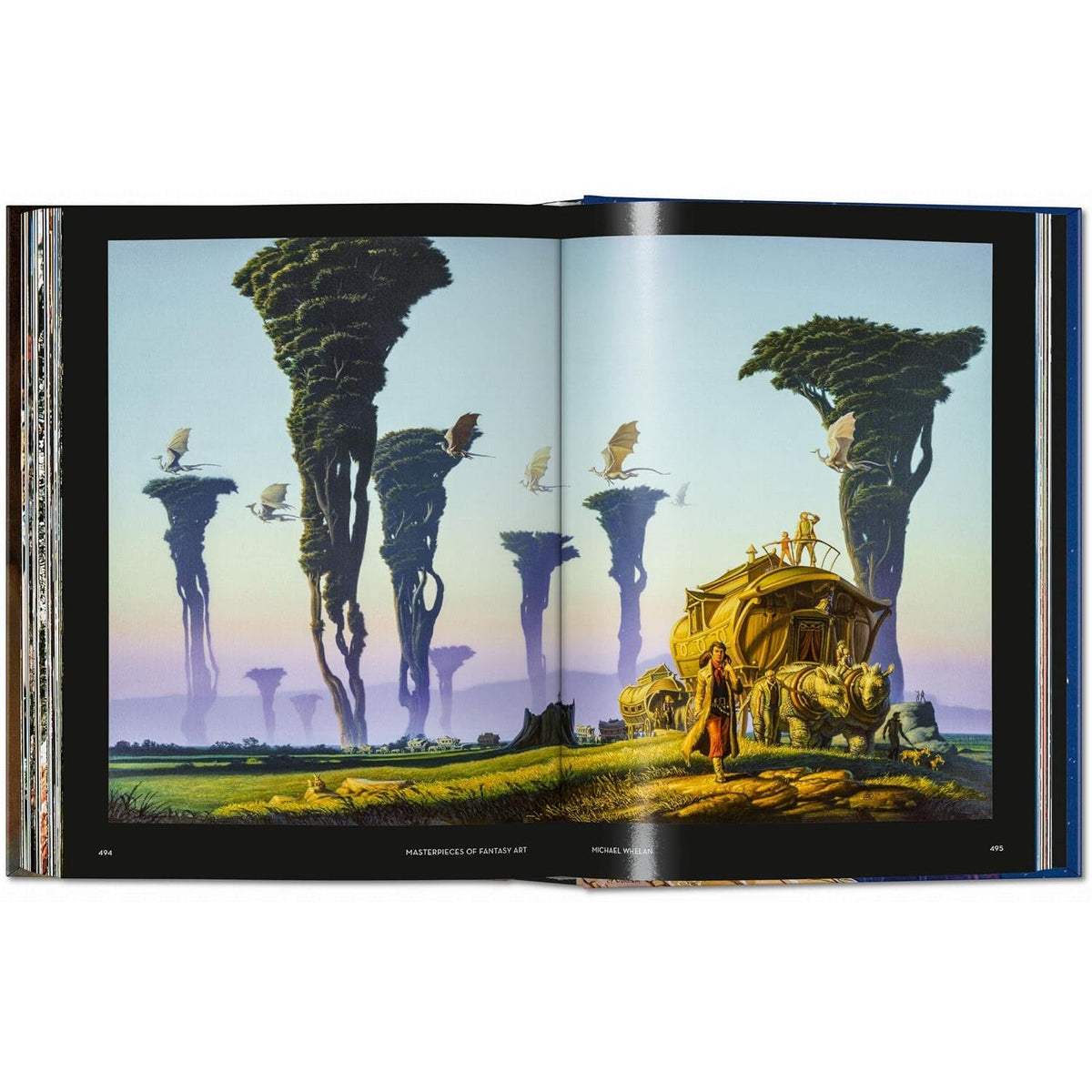 MASTERPIECES OF FANTASY ART. 45TH ED. (45TH EDITION) BY DIAN HANSON