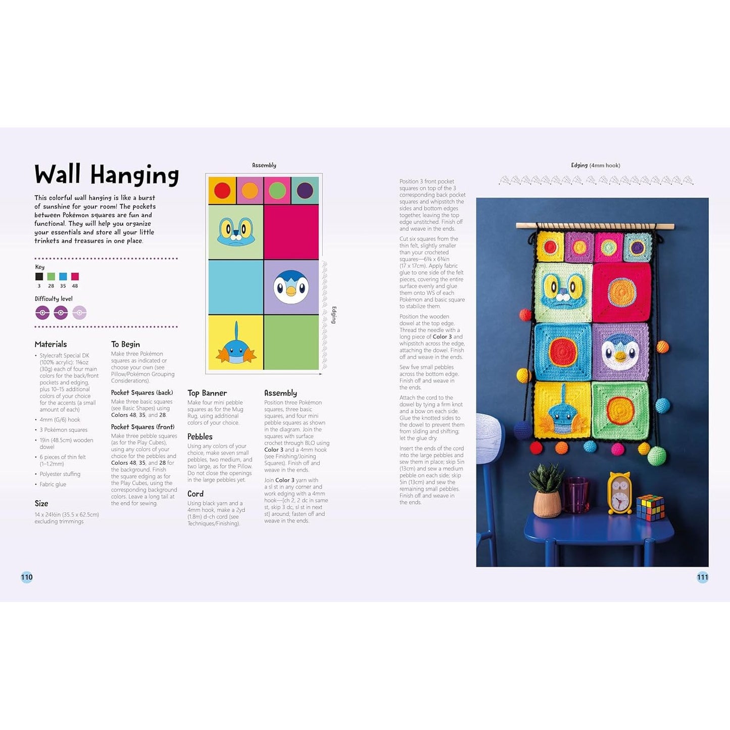 POKEMON CROCHET SQUARES BY IRA ROTT