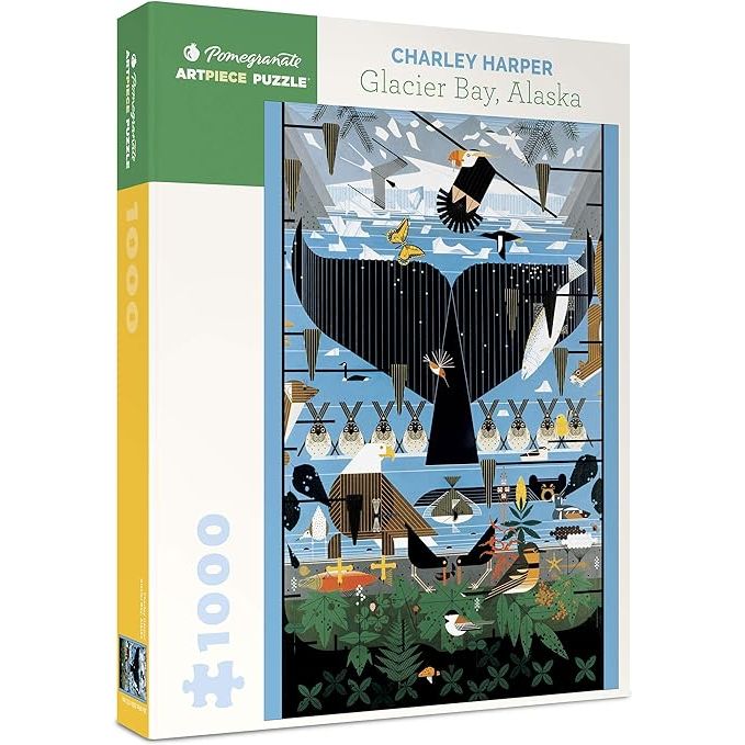 GLACIER BAY ALASKA CHARLIE HARPER 1000PC JIGSAW PUZZLE