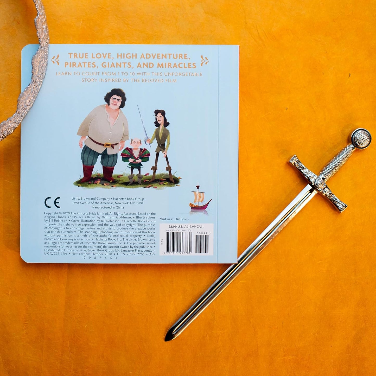 THE PRINCESS BRIDE- A COUNTING STORY (CHILDREN'S BOARD BOOK)