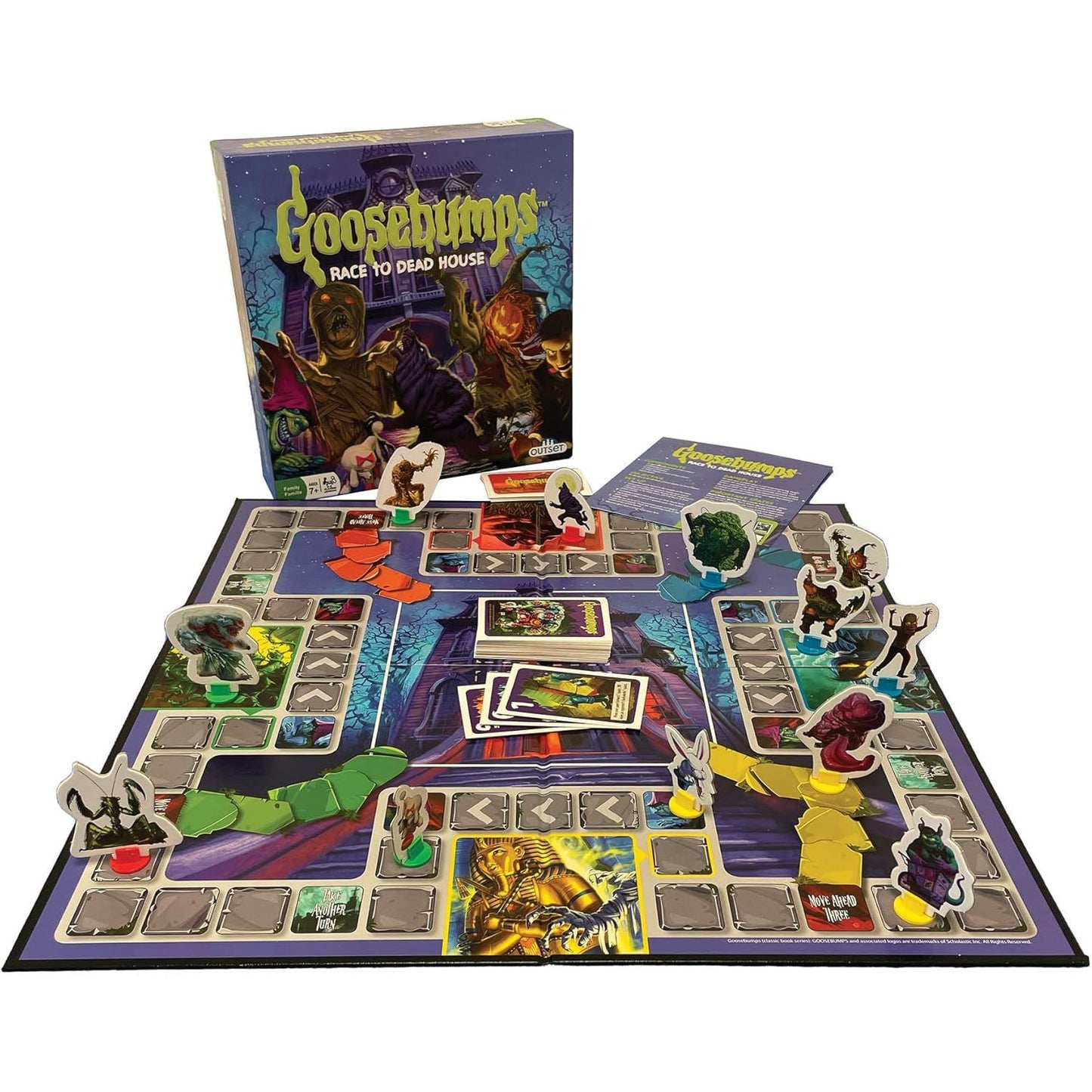 GOOSEBUMPS: RACE TO DEAD HOUSE BOARD GAME