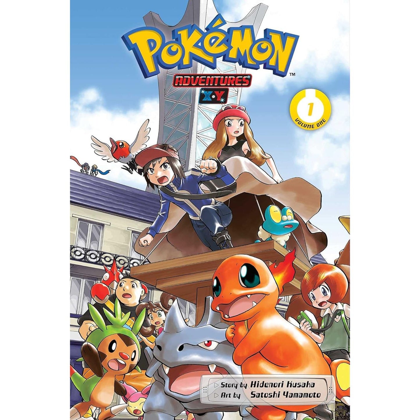 POKEMON ADVENTURES X AND Y VOLUME 1 BY HIDENORI KUSAKA AND SATOSHI YAMAMOTO