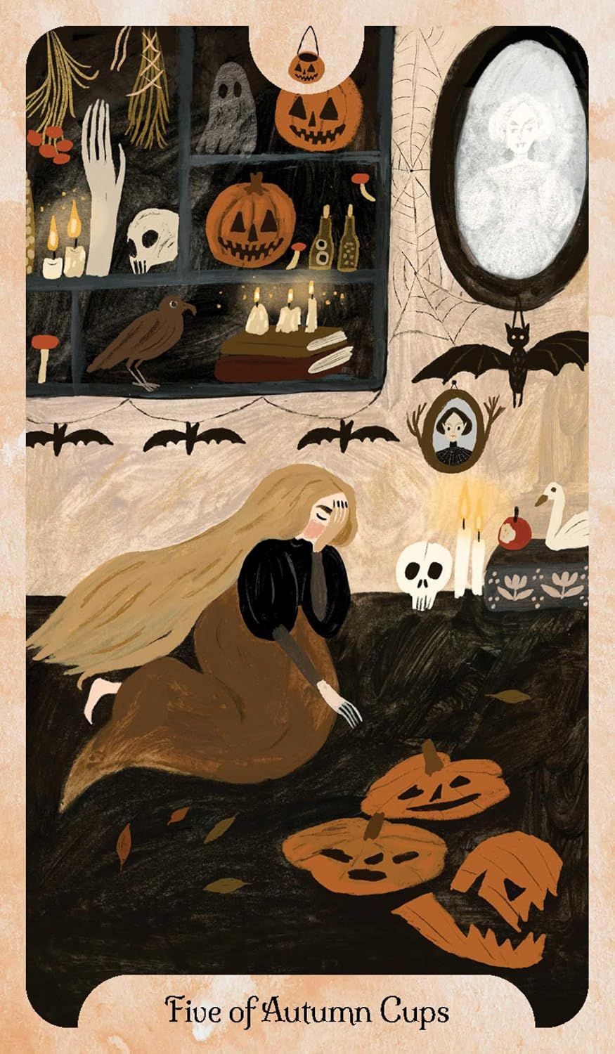 SEASONS OF THE WITCH AUTUMN TAROT: A JOURNEY THROUGH MABON BY LORRAINE ANDERSON A ND TIJANA LUKOVIC