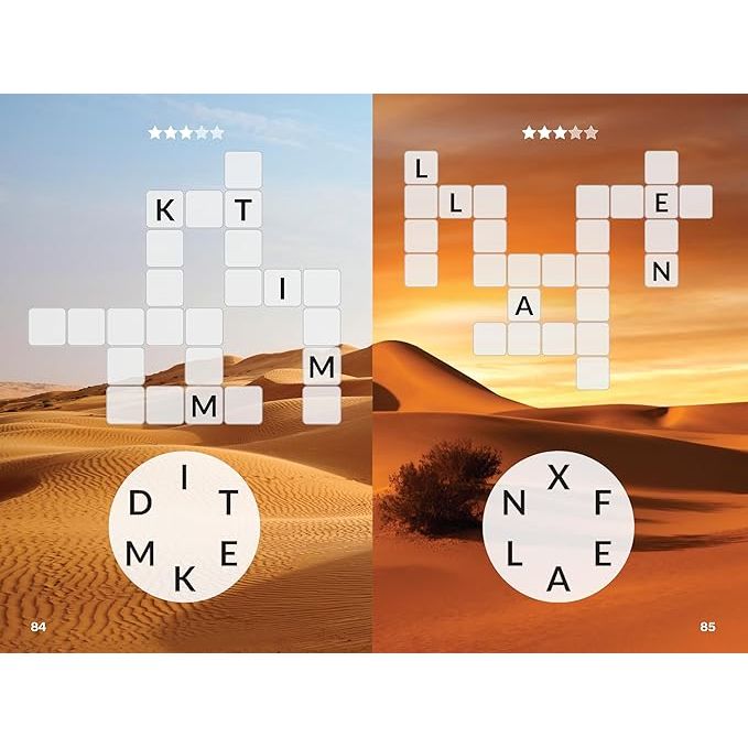 THE OFFICIAL WORDSCAPES PUZZLE BOOK VOLUME 1