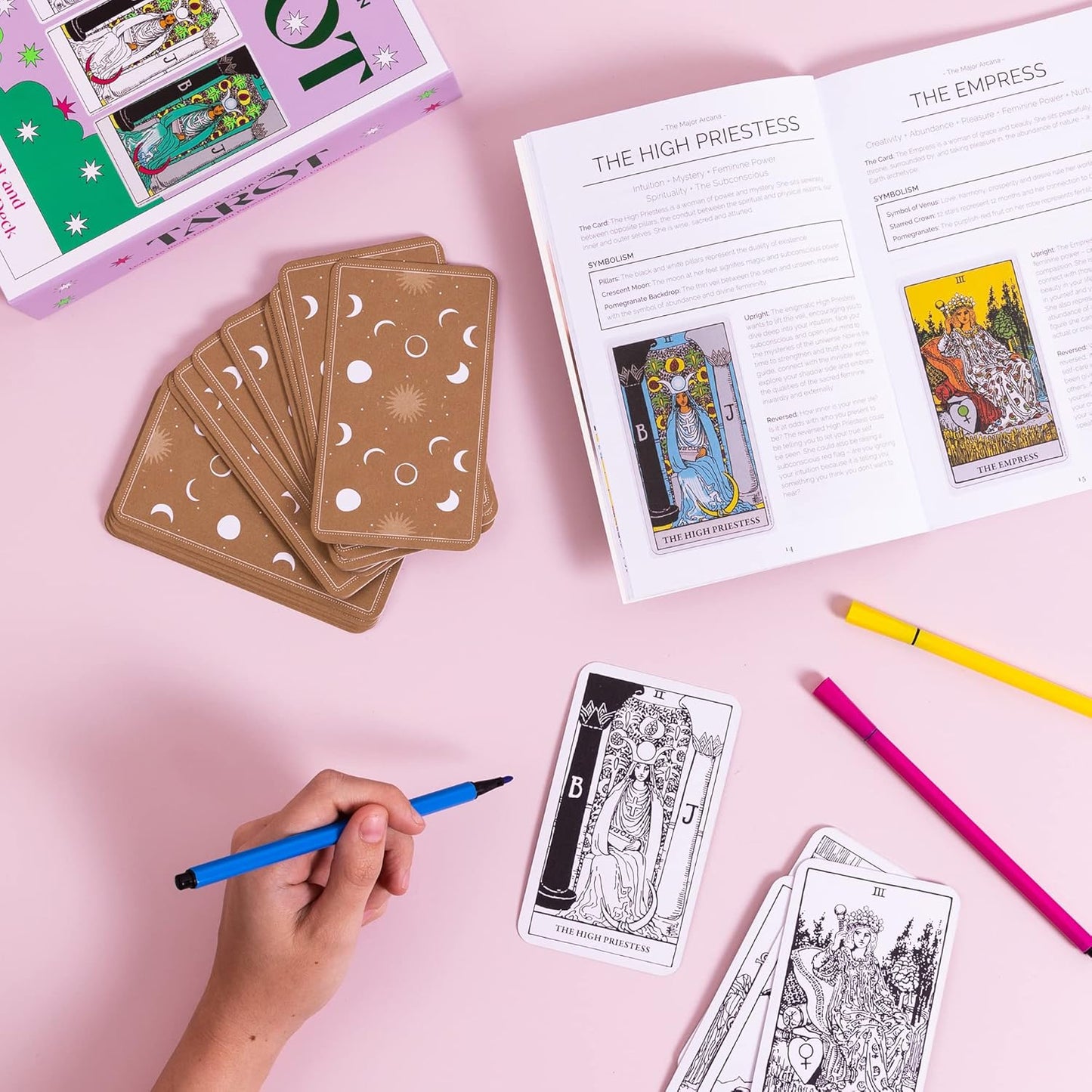 COLOR YOUR OWN TAROT DECK