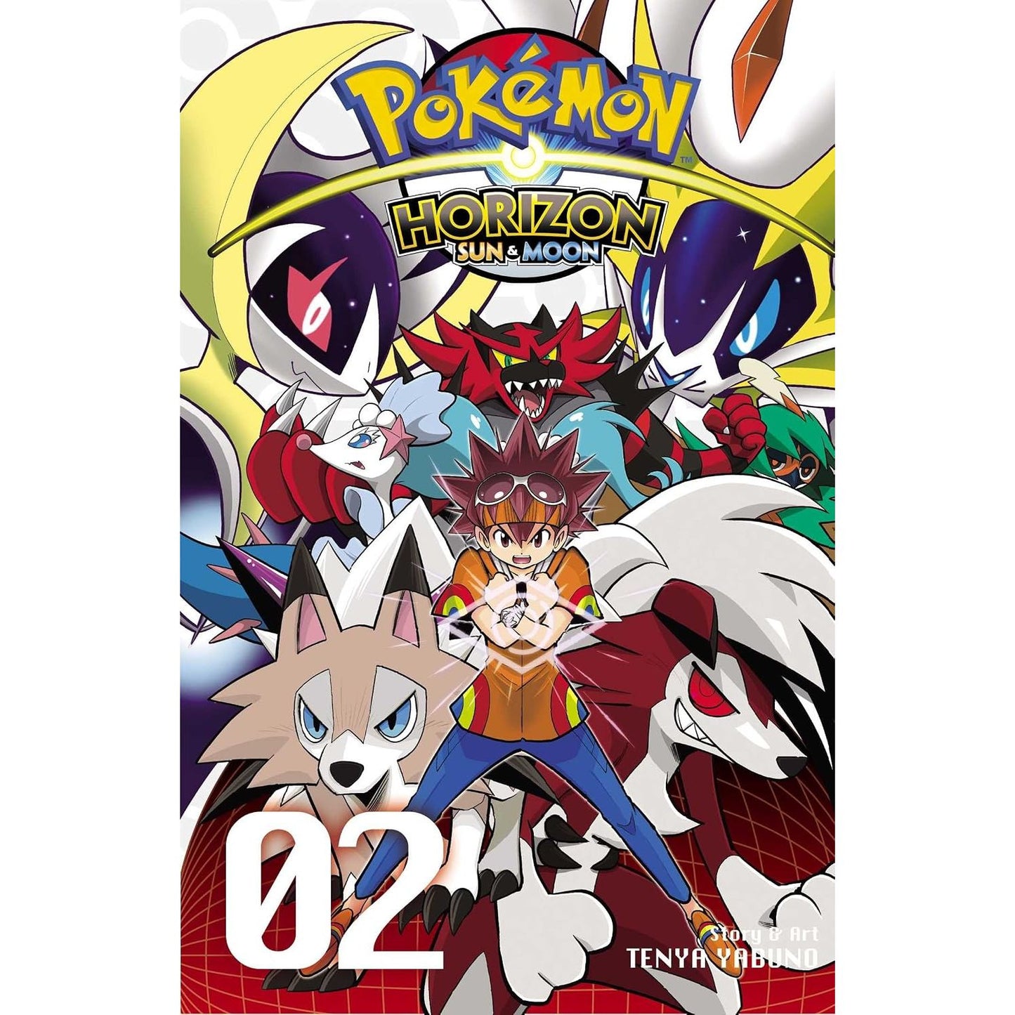 POKEMON HORIZON: SUN & MOON VOLUME 2 BY TENYA YABUNO