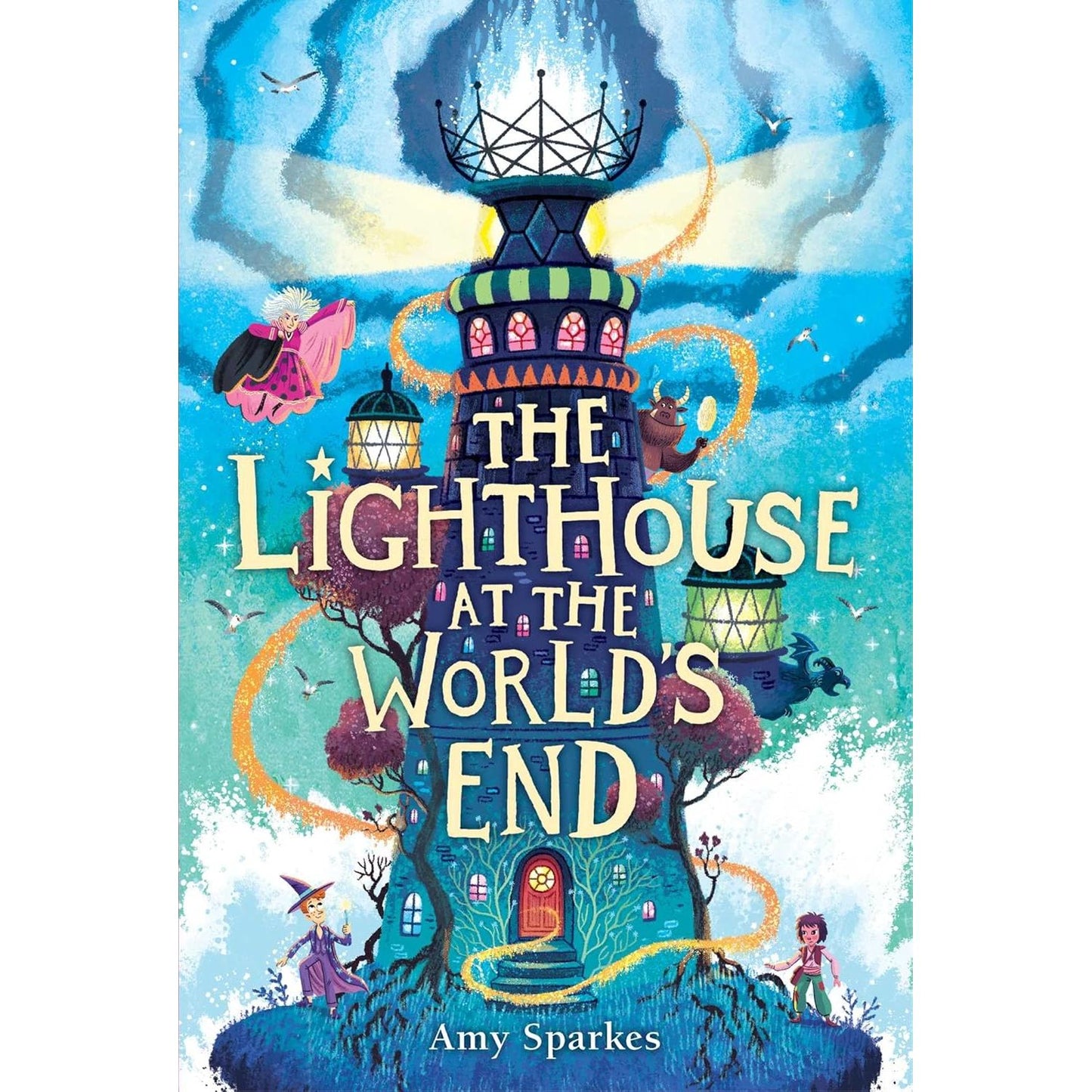 THE LIGHTHOUSE AT THE WORLD'S END BY AMY SPARKES