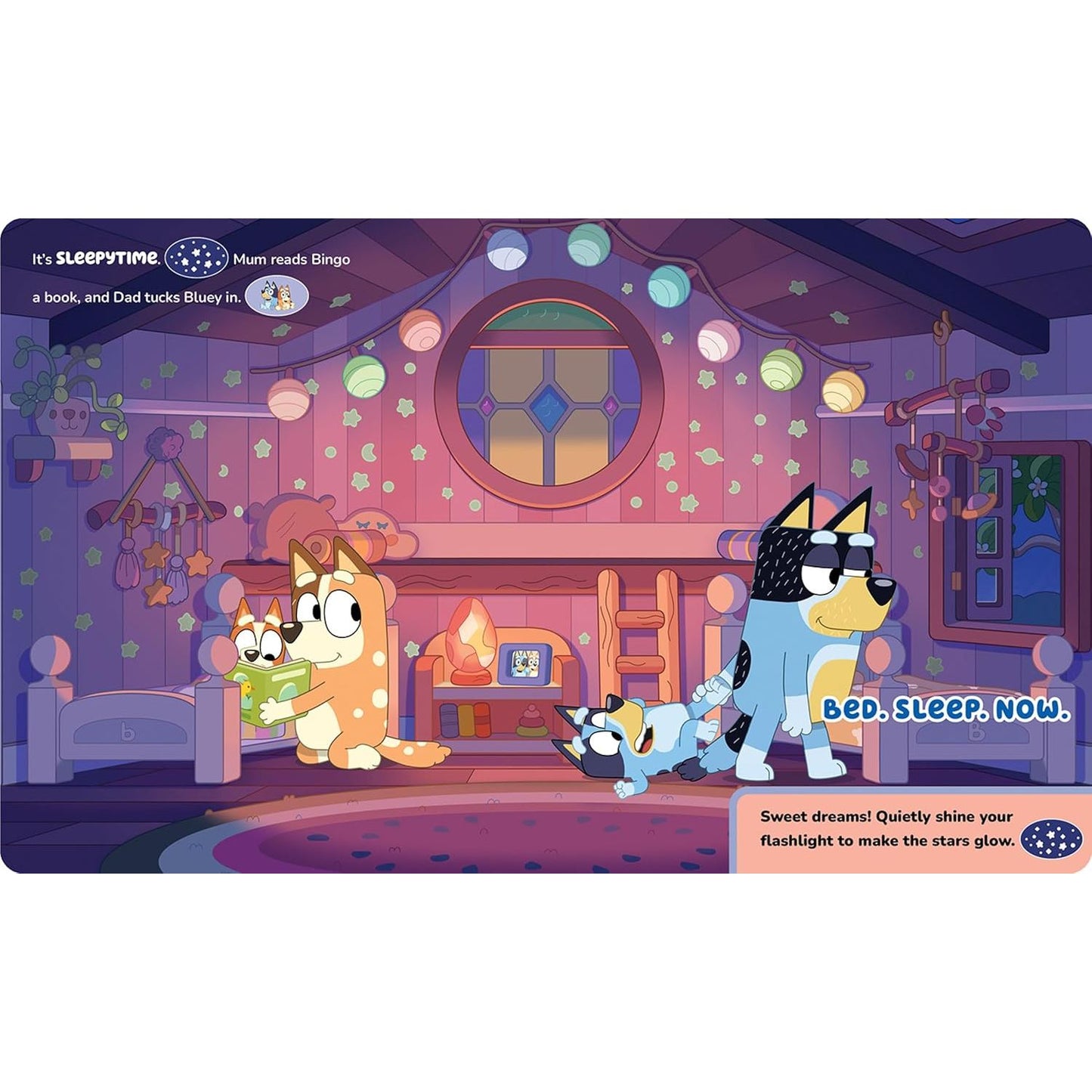 OOOH, SHINEY! A BLUEY FALSHLIGHT BOOK (COMES WITH FLASHLIGHT!)