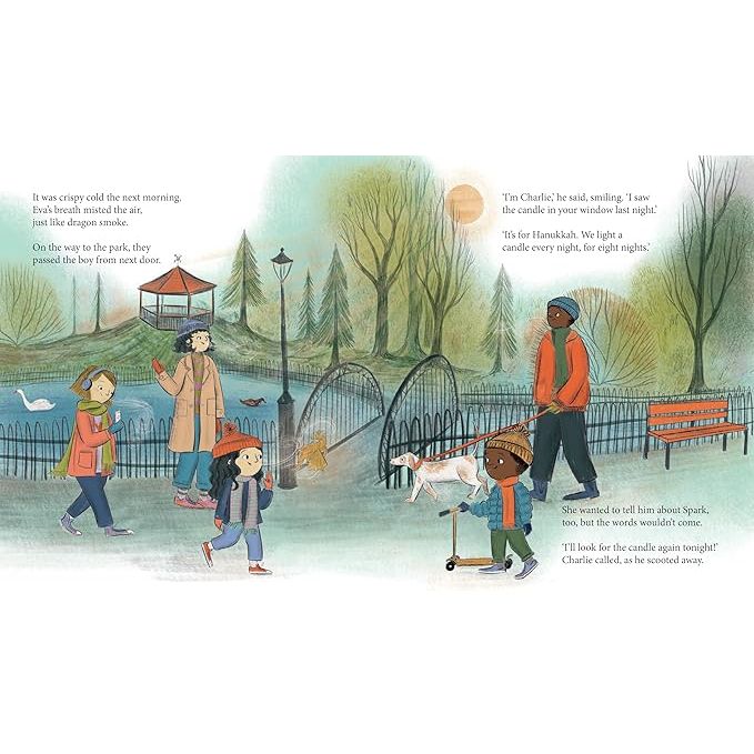 A DRAGON CALLED SPARK: A HANUKKAH STORY BY LILY MURRAY