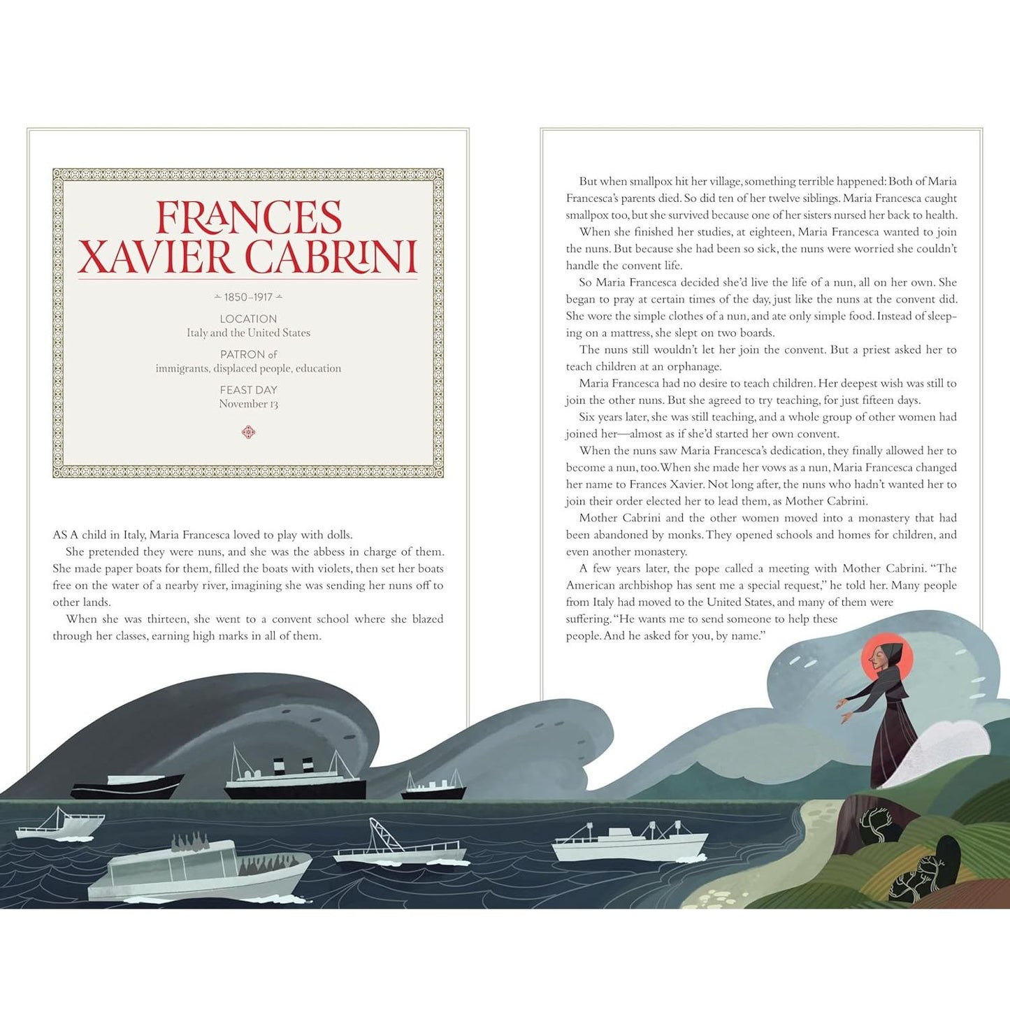 STORIES OF THE SAINTS BY CAREY WALLACE & ILLUSTRATED BY NICK THORNBORROW