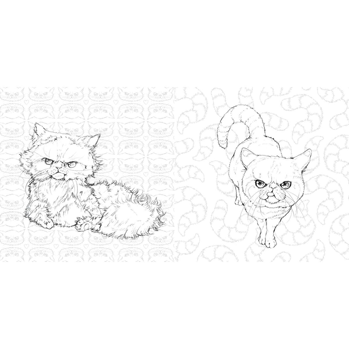 POP MANGA: CATITUDE COLORING BOOK BY CAMILLA D'ERRICO
