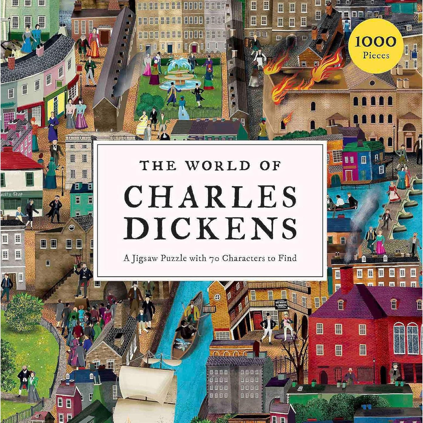THE WORLD OF CHARLES DICKENS 1000 PIECE JIGSAW PUZZLE