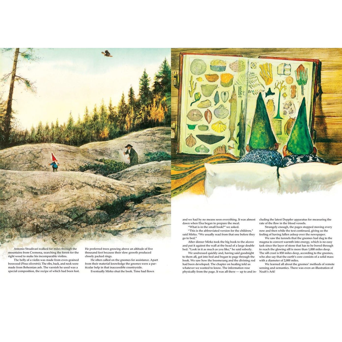 SECRETS OF THE GNOMES BY WIL HUYGEN AND ILLUSTRATED BY RIEN POORTVLIET