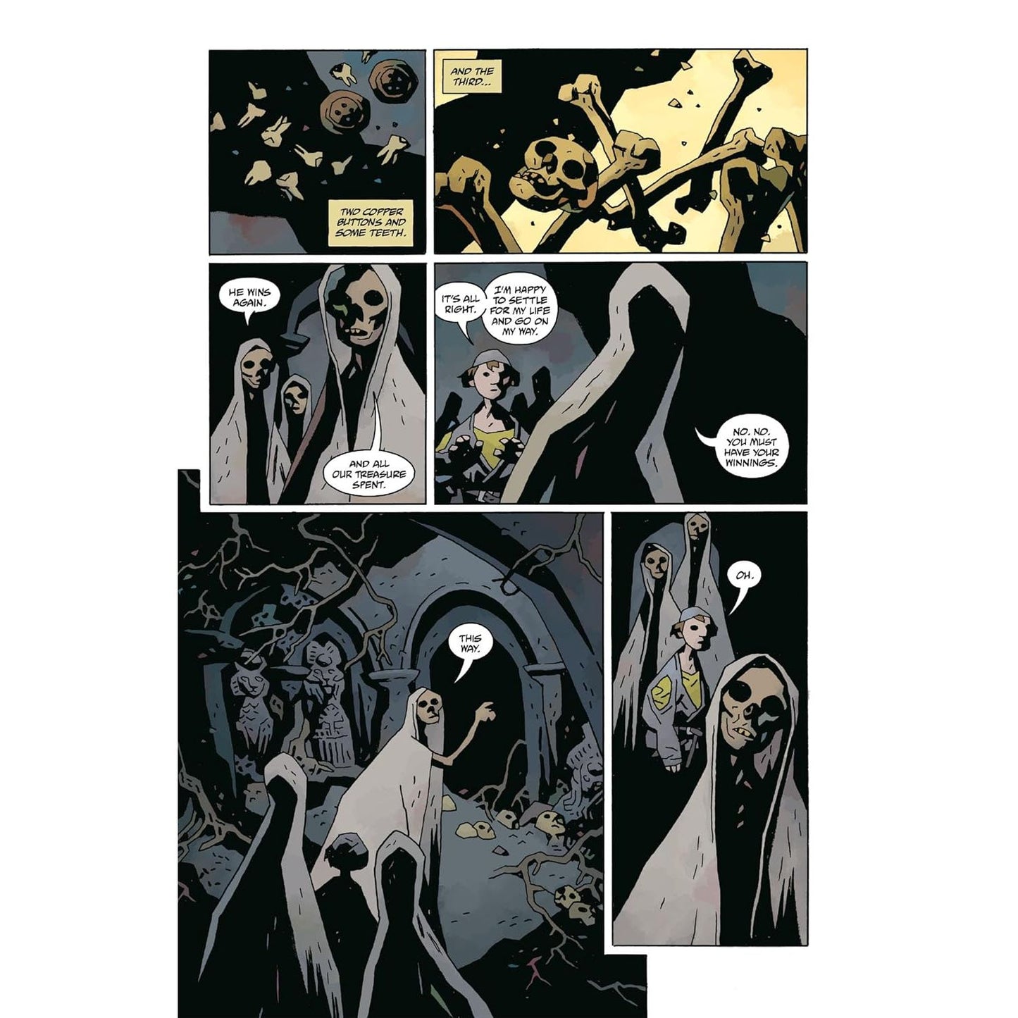 BOWLING WITH CORPSES BY MIKE MIGNOLA & DAVE STEWART