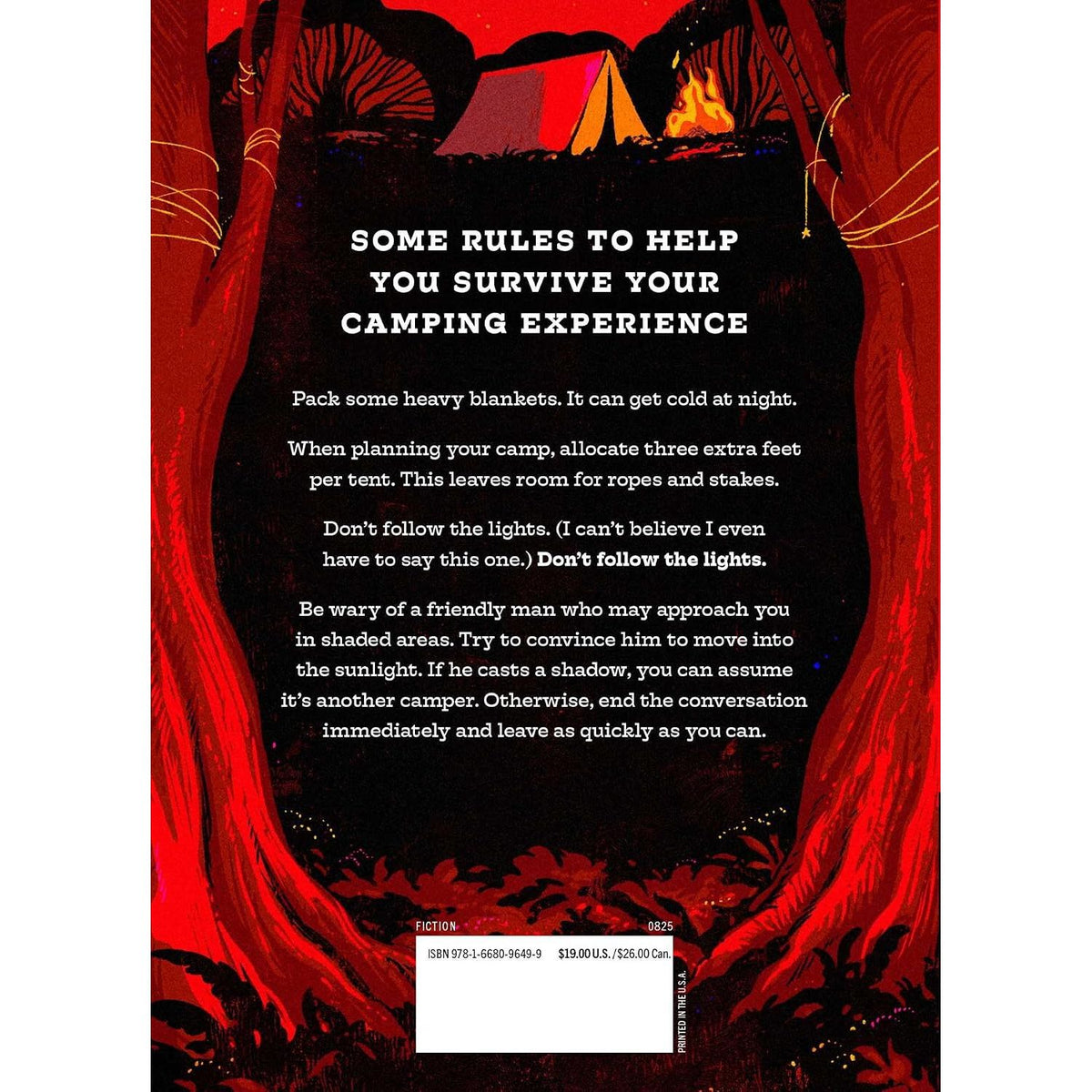 HOW TO SURVIVE CAMPING: THE MAN WITH NO SHADOW BY BONNIE QUINN