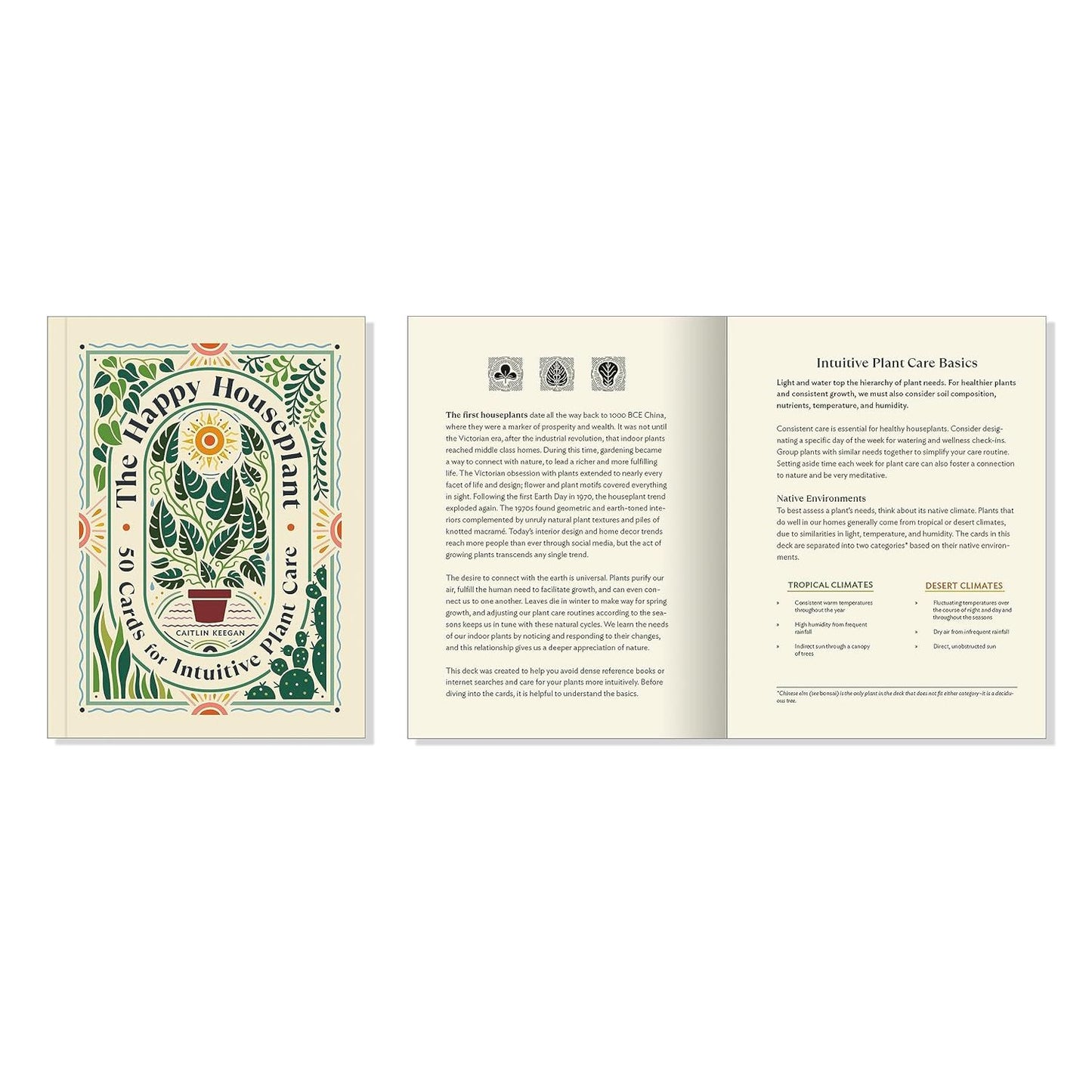 THE HAPPY HOUSEPLANT: 50 CARDS FOR INTUITIVE PLANT CARE