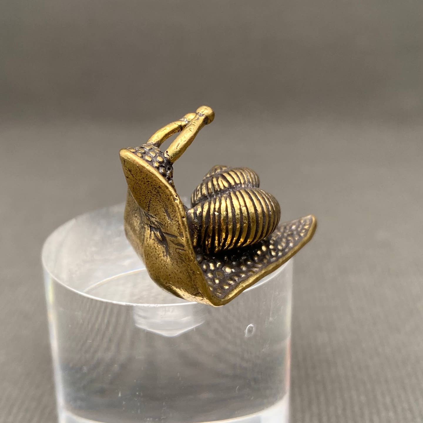 MINIATURE BRASS SNAIL