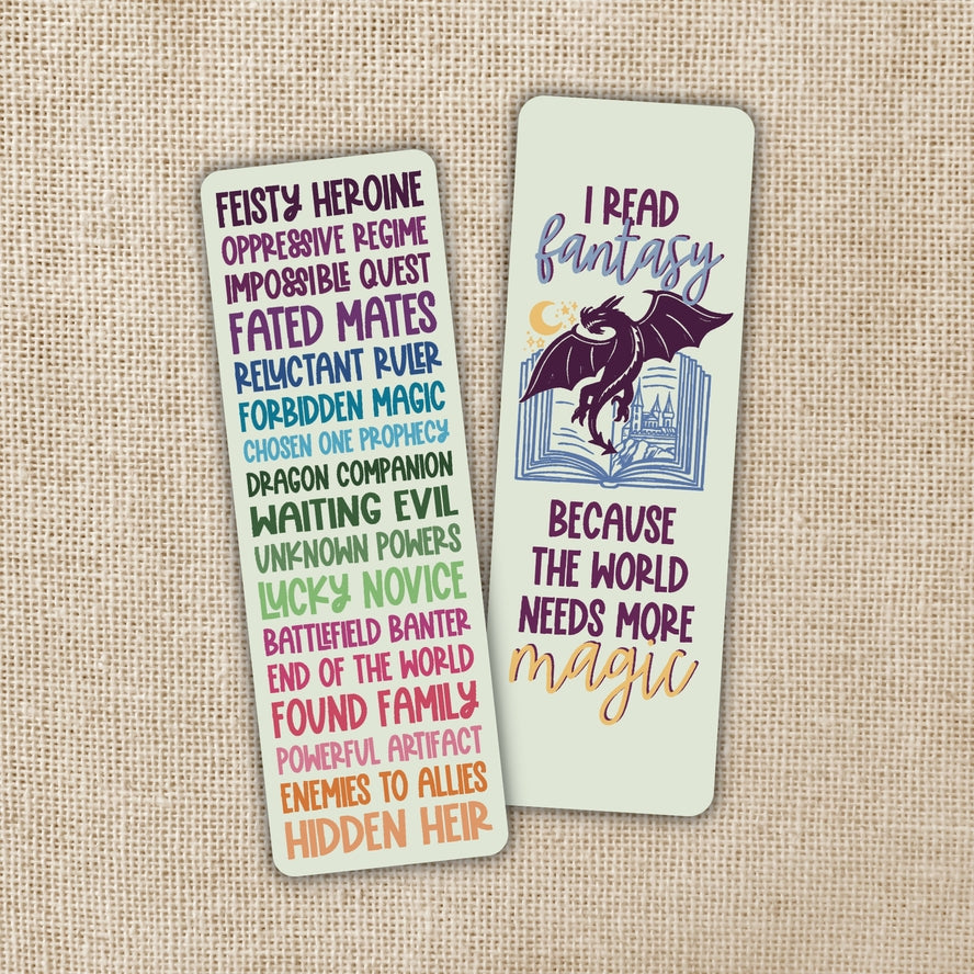 FANTASY TROPES BOOKMARK