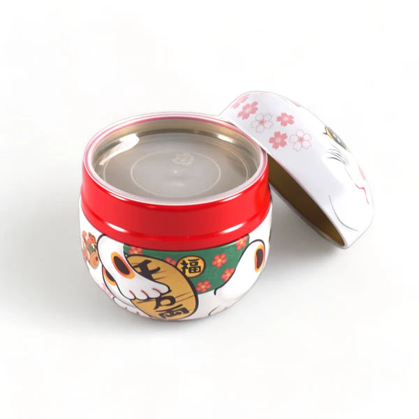LUCKY CAT TEA LEAF CONTAINER