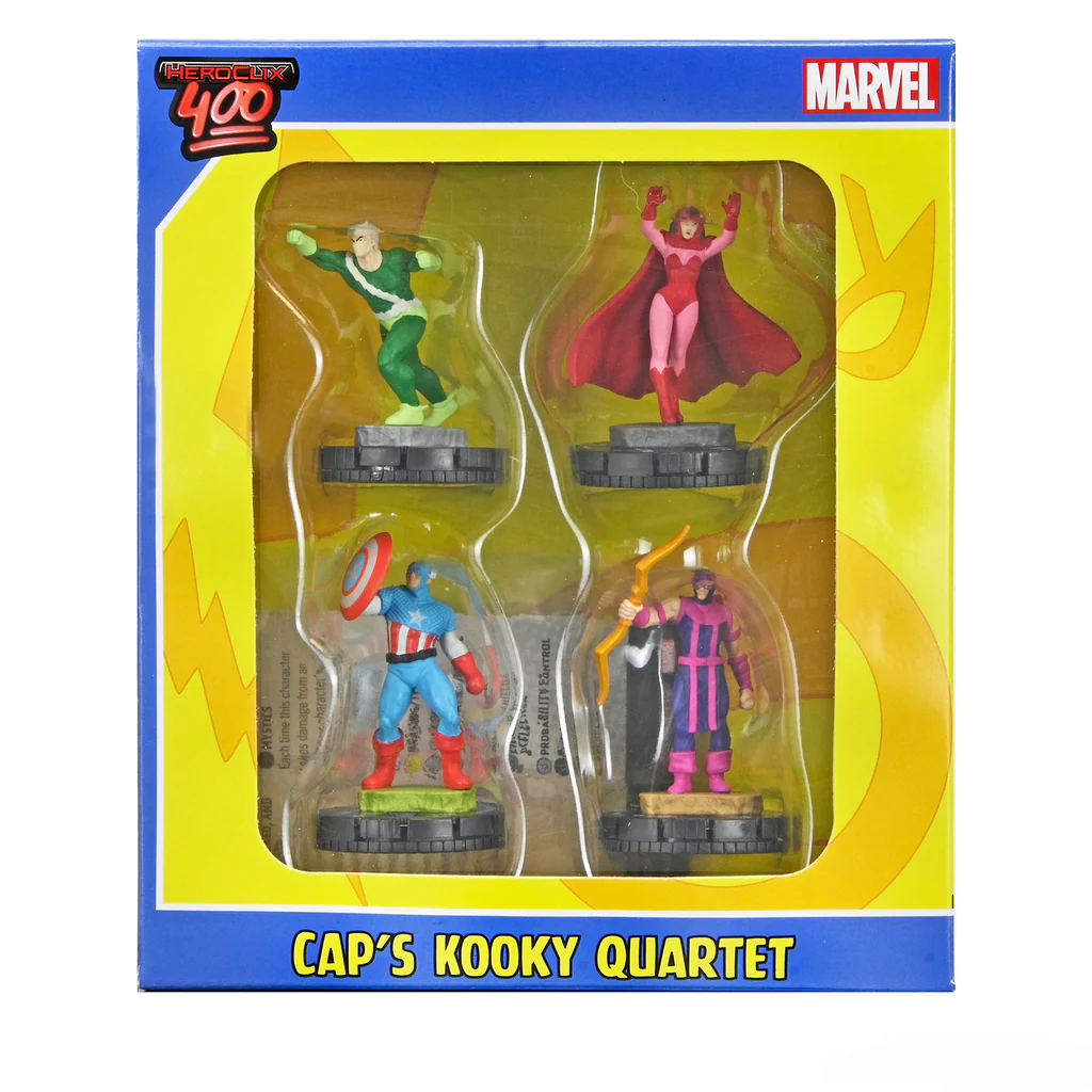 HEROCLIX 400: CAP'S KOOKY QUARTET