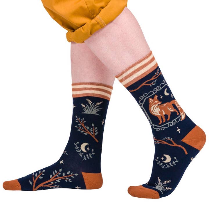THE FOX CREW SOCKS BY FOOTCLOTHES