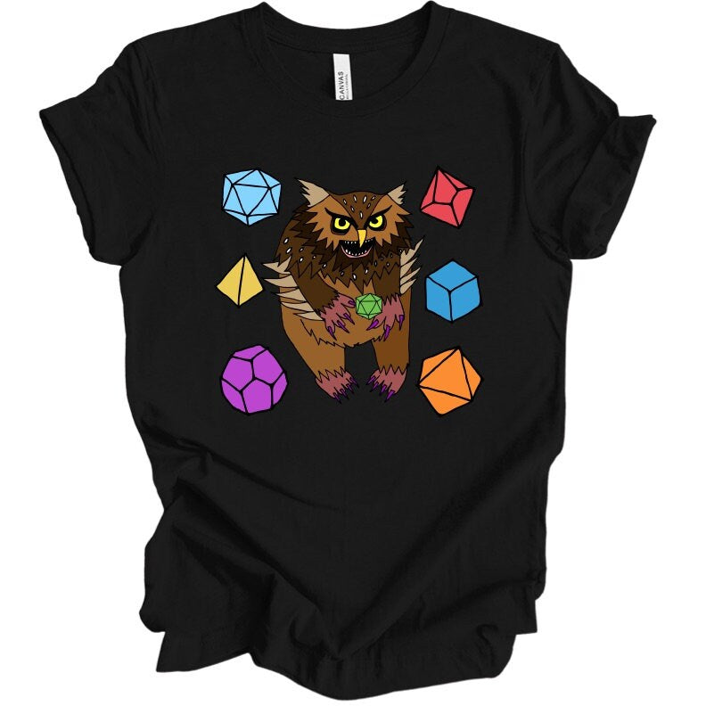 OWL BEAR D&D T-SHIRT