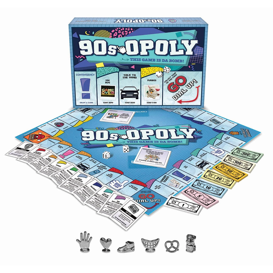 90s-OPOLY BOARD GAME