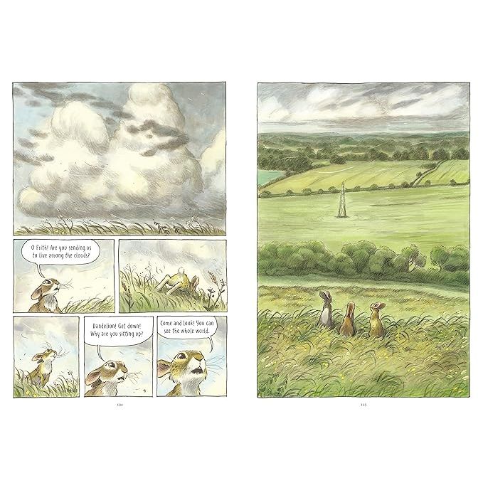WATERSHIP DOWN BY RICHARD ADAMS (GRAPHIC NOVEL) ADAPTED AND ILLUSTRATED BY JAMES STURM AND JOE SUTPHIN