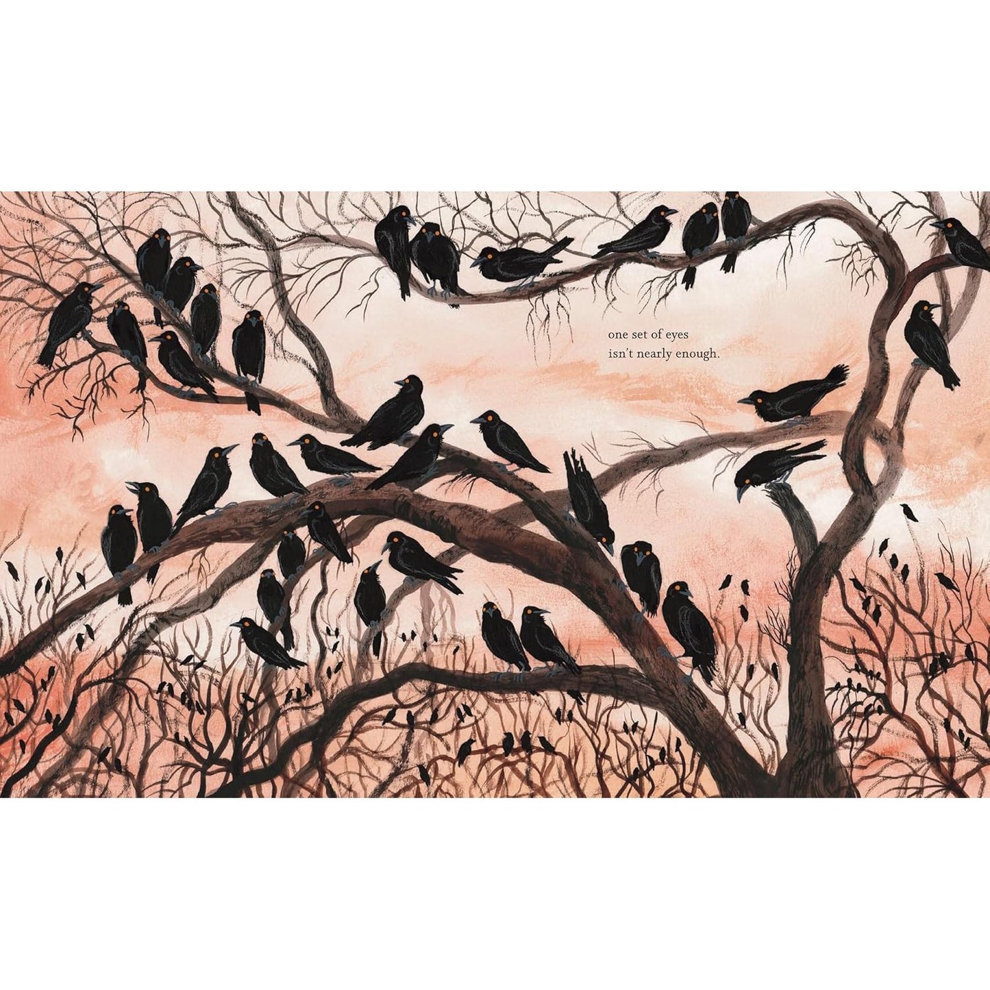 I AM WE: HOW CROWS COME TOGETHER TO SURVIVE BY LESLIE BARNARD BOOTH & ILLUSTRATED BY ALEXANDRA FINKELDEY