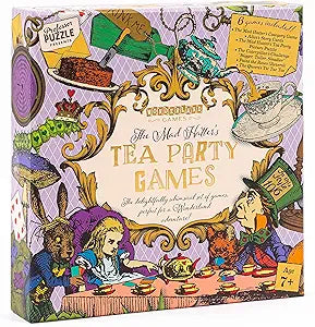 THE MAD HATTER'S TEA PARTY GAMES (6 GAMES IN ONE!)