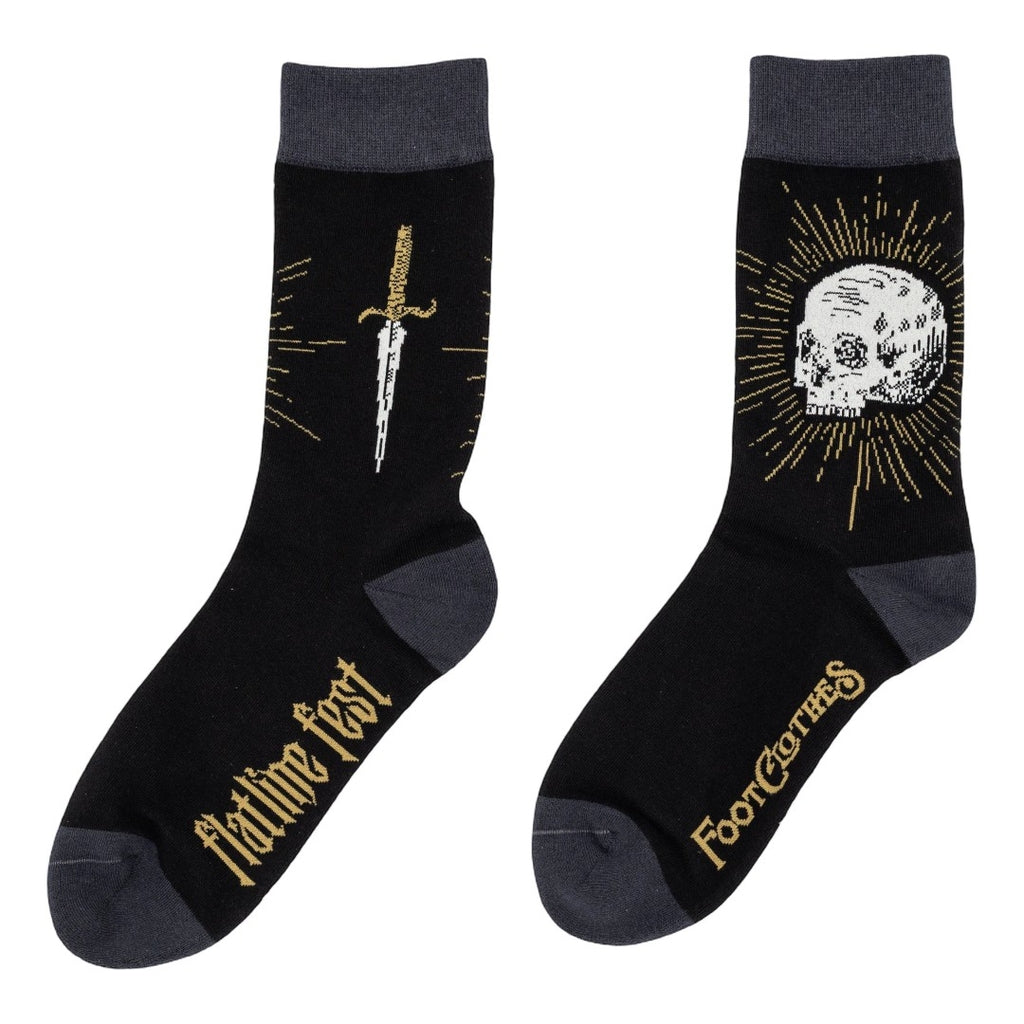 FLATLINE FEST INAUGURAL RITE CREW SOCKS