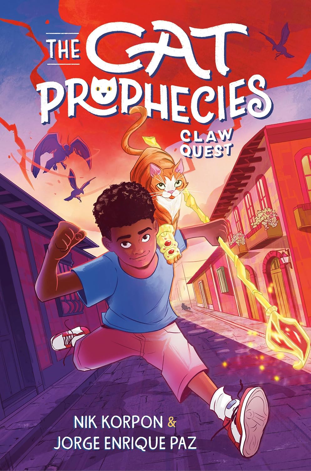 THE CAT PROPHECIES: CLAW QUEST BY NIK KORPON AND JORGE ENRIQUE PAZ