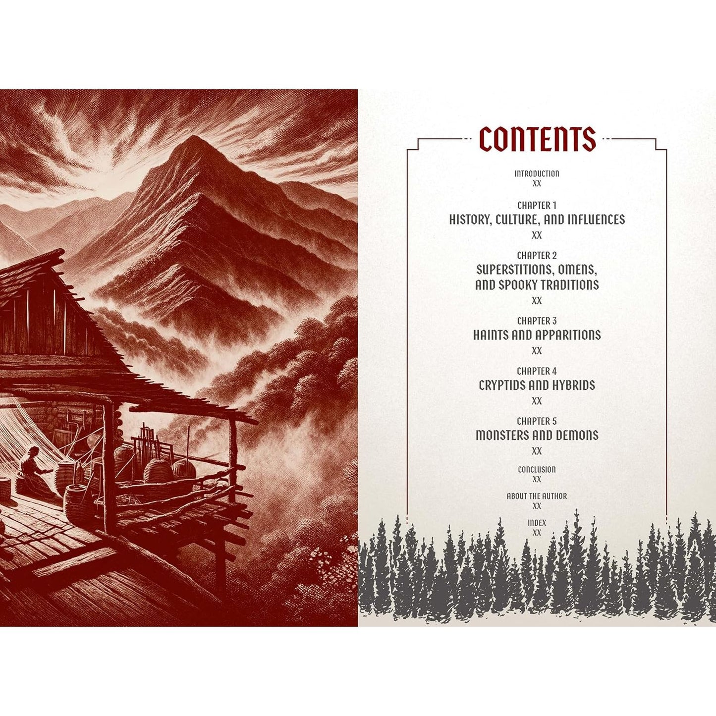 APPALACHIAN FOLKLORE UNVEILED: MYSTERIOUS HAPPENINGS OF FOLK SPIRITS AND MYSTIC SHADES FROM THE ANCIENT FOOTHILLS BY DARKNESS PREVAILS AND CARMAN CARRION