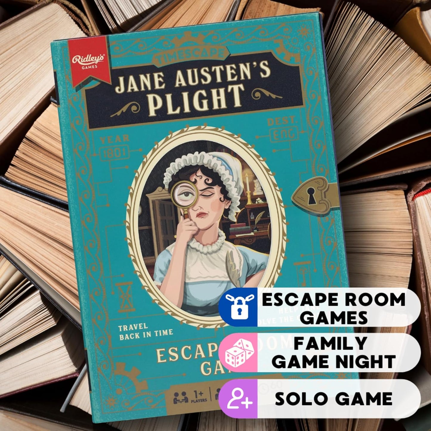 JANE AUSTEN'S PLIGHT- AN ESCAPE ROOM GAME