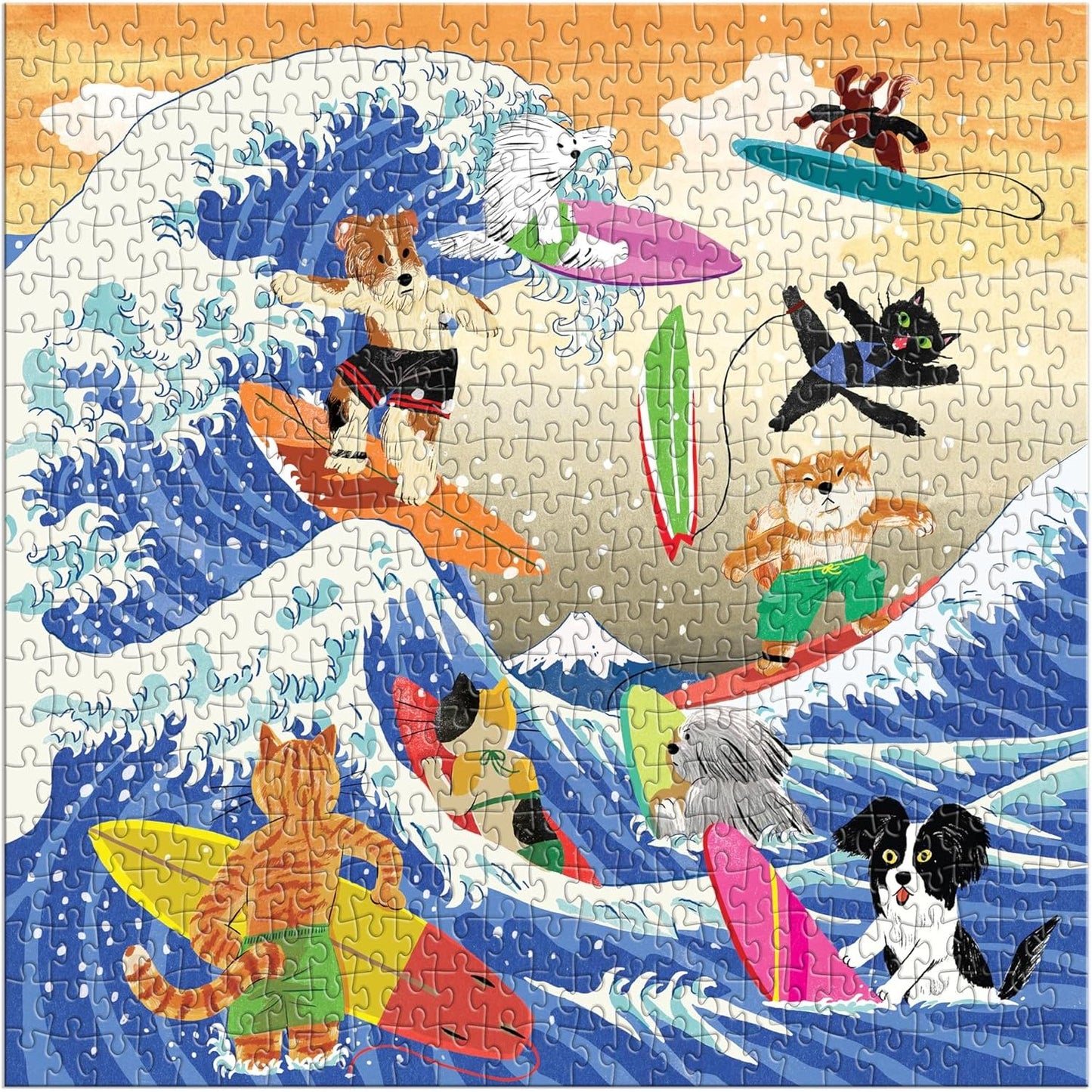THE GREAT SURF 500PC PUZZLE