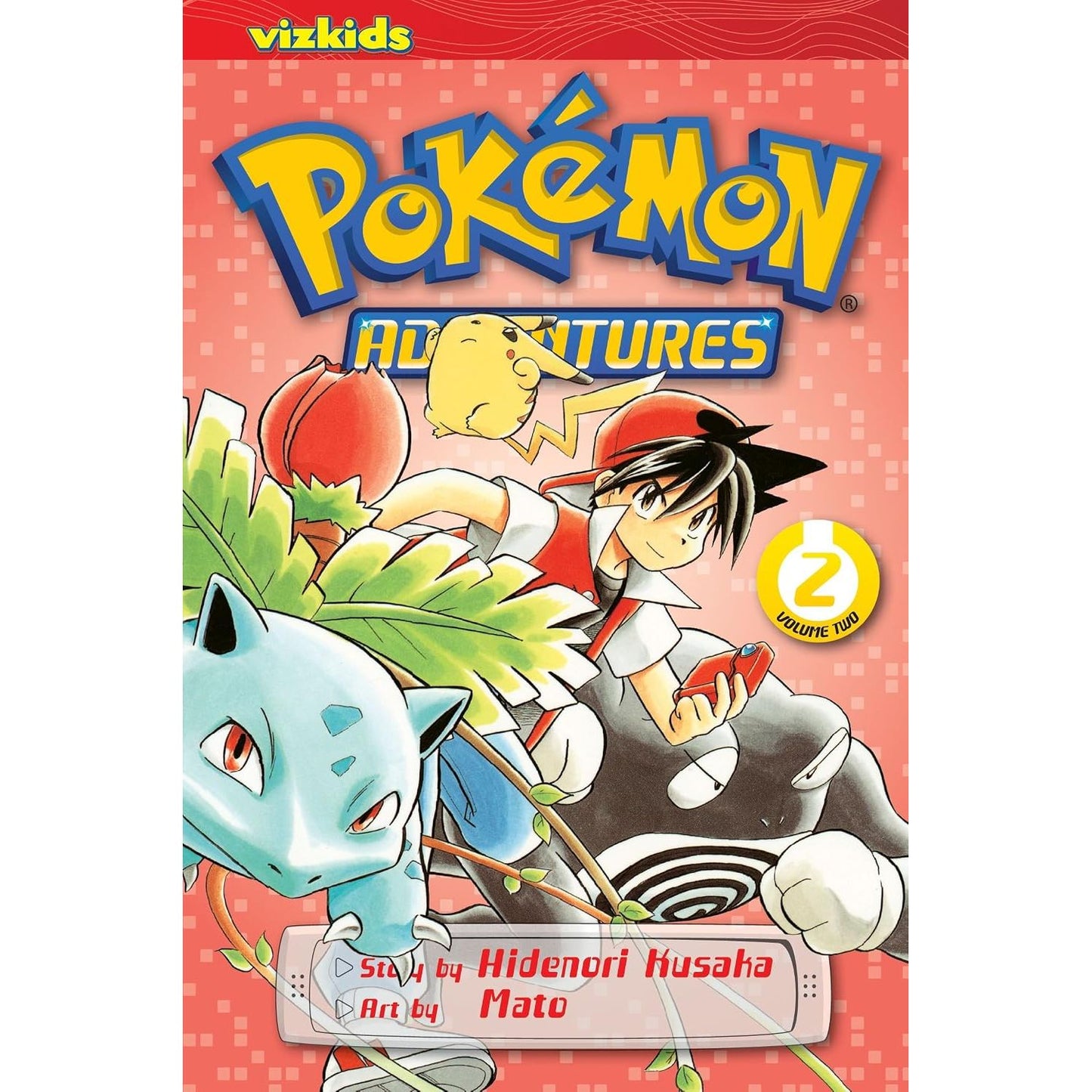 POKEMON ADVENTURES VOLUME 2 BY HIDENORI KUSAKA AND MATO