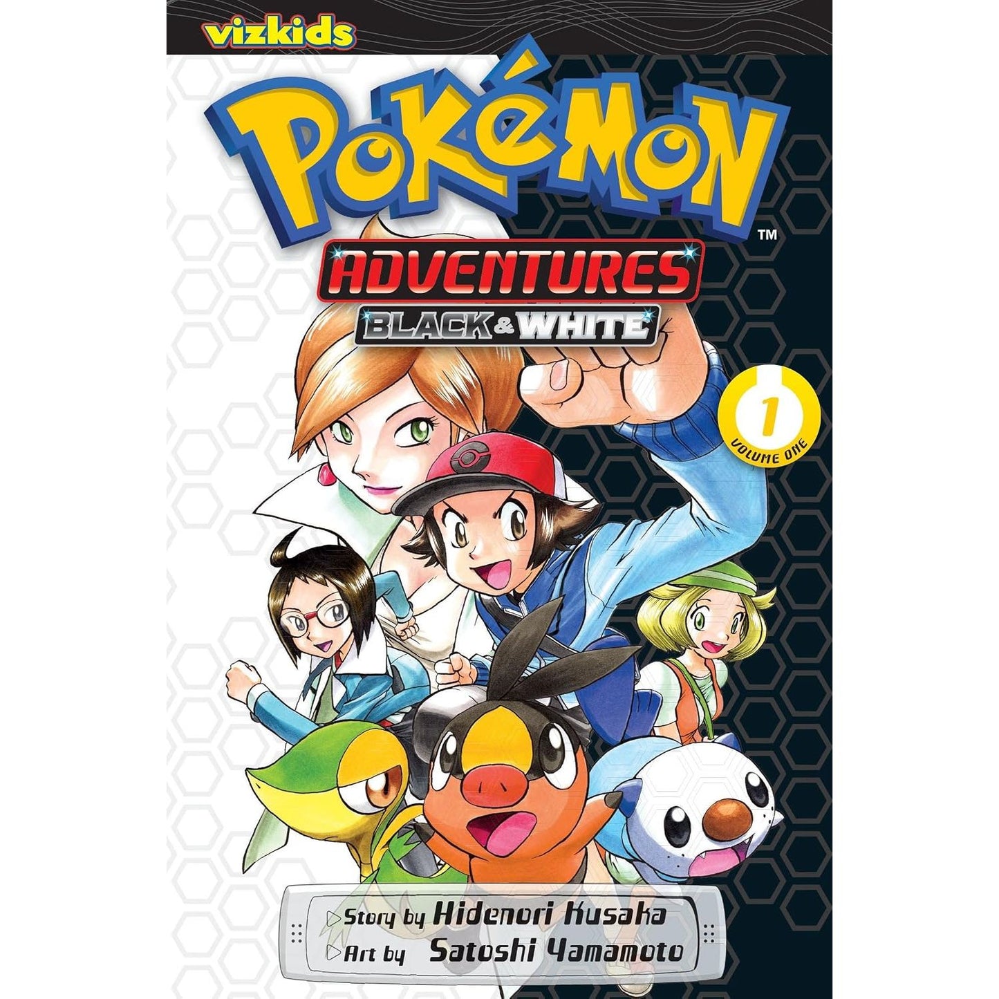 POKEMON ADVENTURES BLACK & WHITE VOLUME 1 BY HIDENORI KUSAKA AND SATOSHI YAMAMOTO