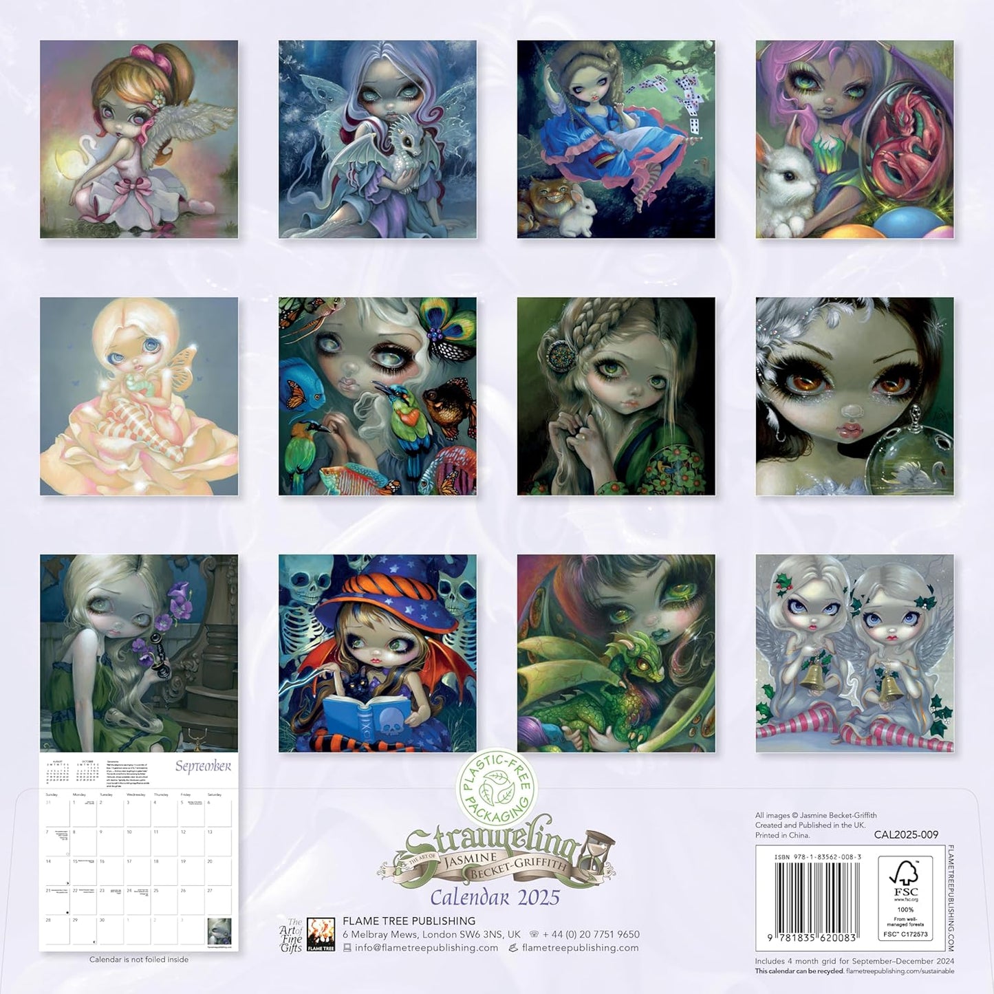 STRANGELING: THE ART OF JASMINE BECKET-GRIFFITH CALENDAR 2025