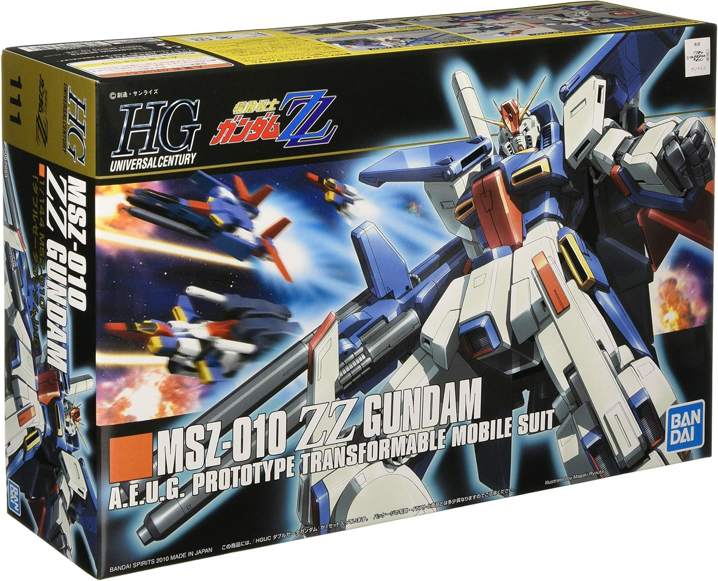 GUNDAM MSZ-010 ZZ A.E.U.G. PROTOTYPE