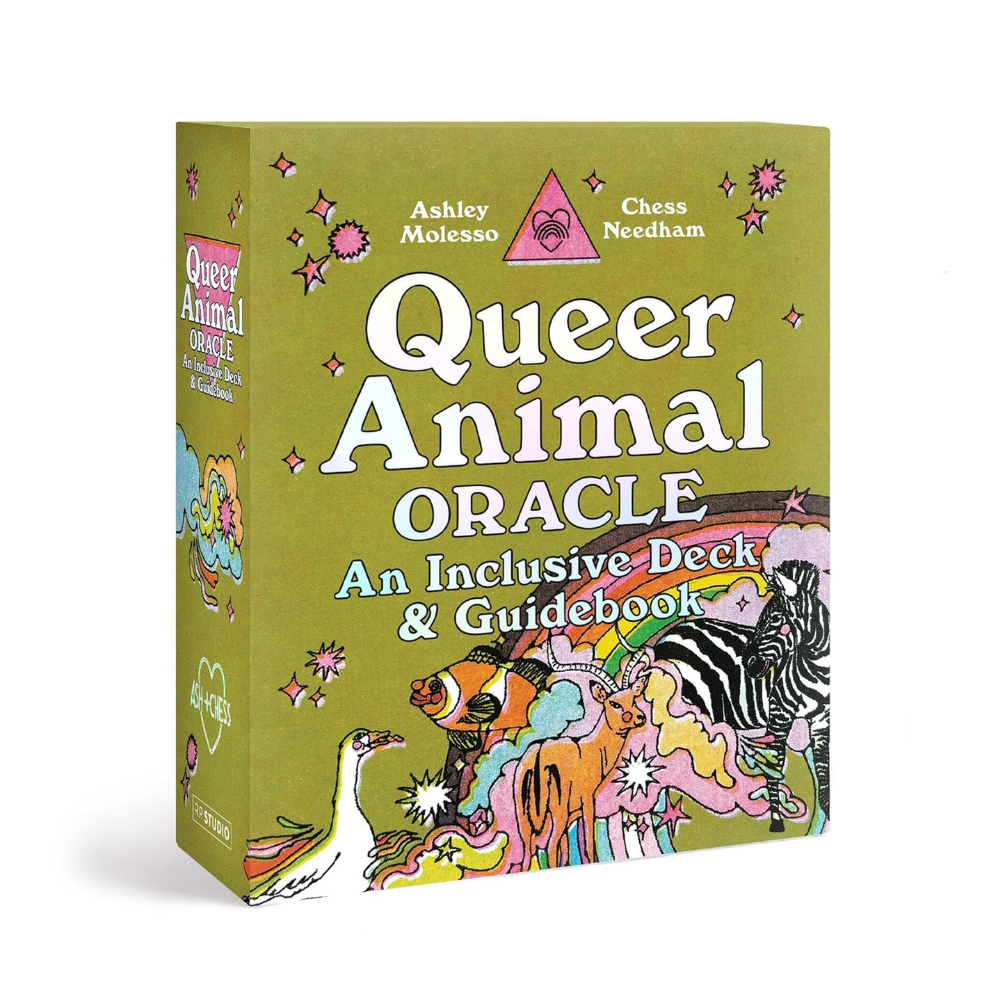 QUEER ANIMAL ORACLE: AN INCLUSIVE DECK & GUIDEBOOK BY ASHLEY MOLESSO AND CHESS NEEDHAM