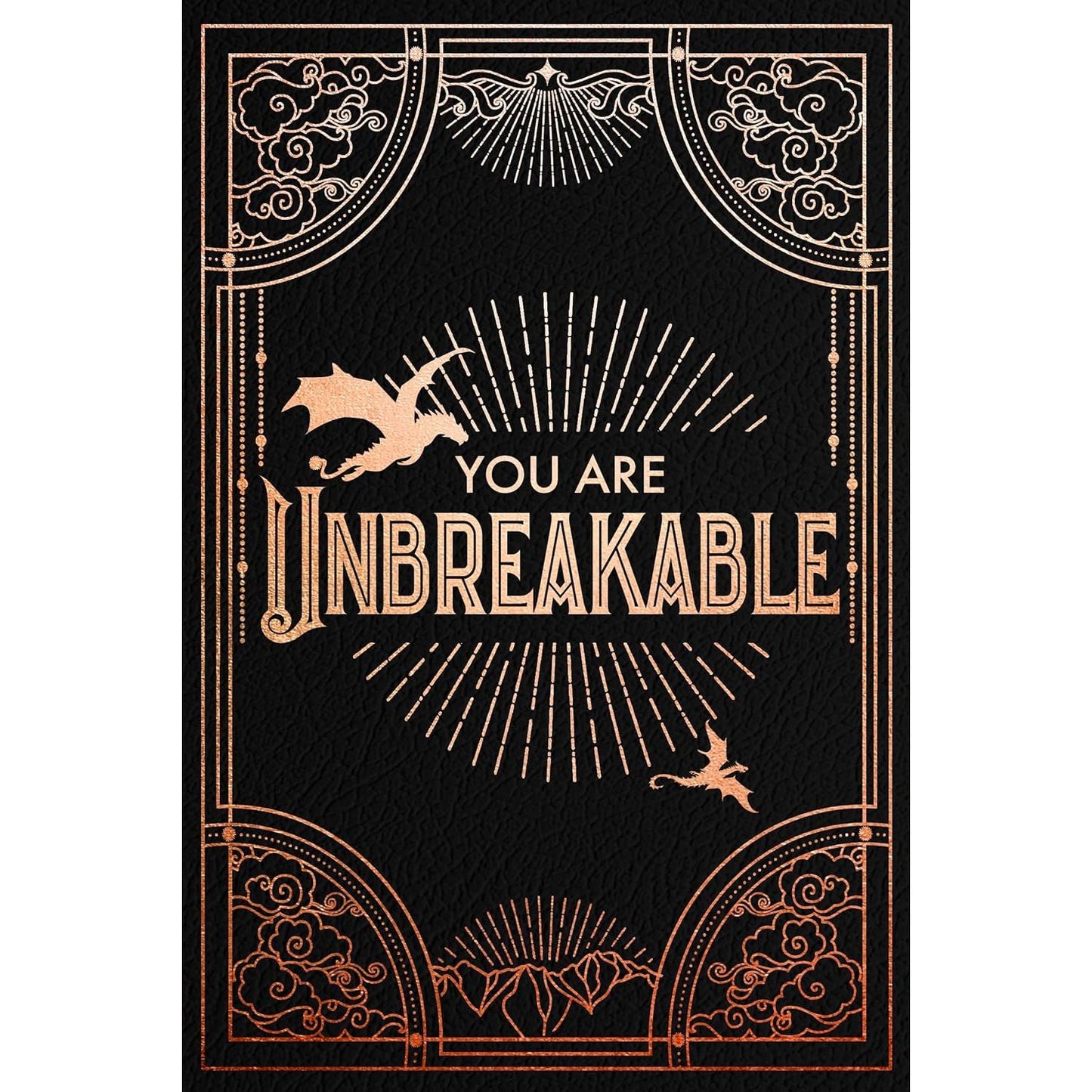 OFFICIAL IRON FLAME BLANK JOURNAL: YOU ARE UNBREAKABLE