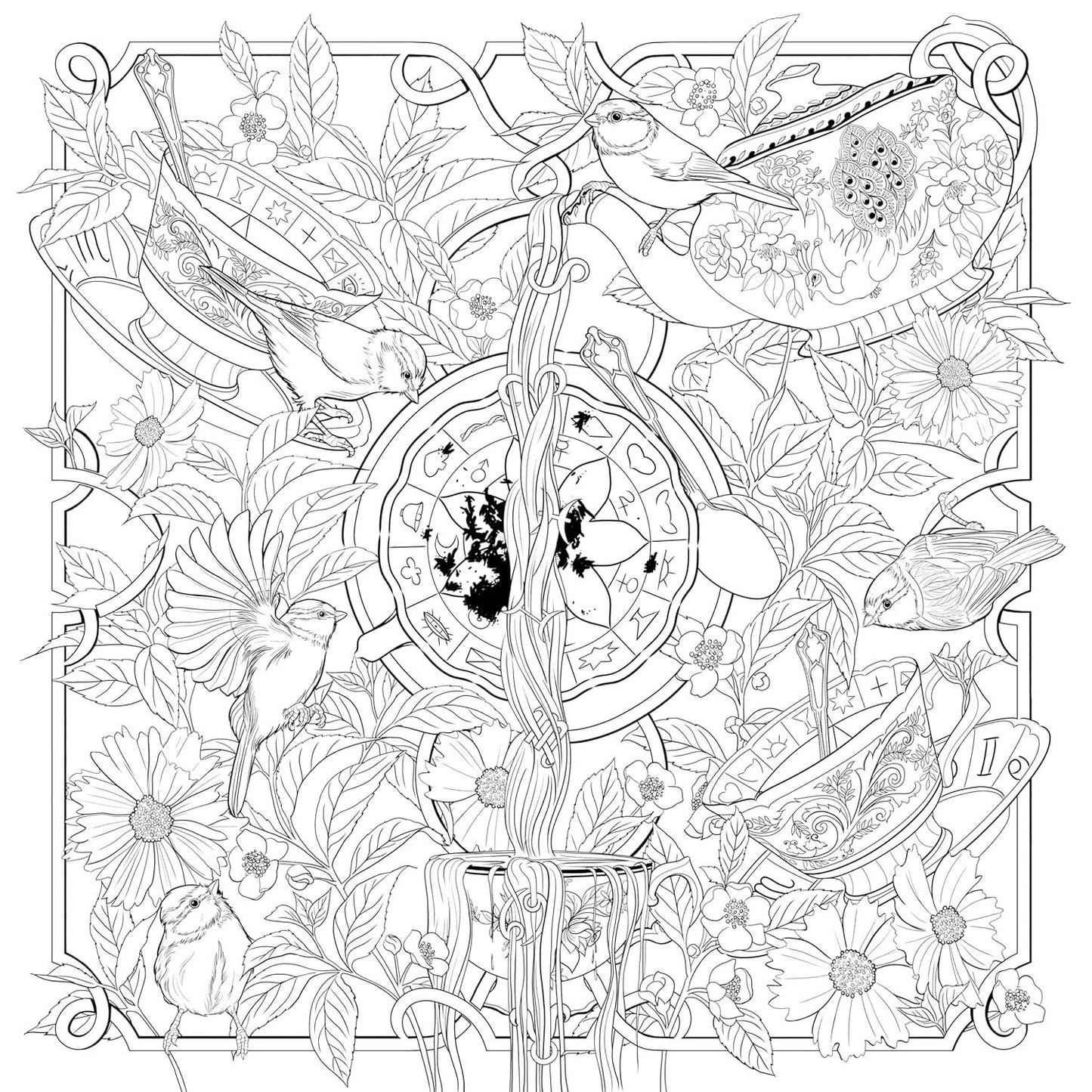 MYTHOGRAPHIC: MAGICK APOTHECARY COLORING BOOK