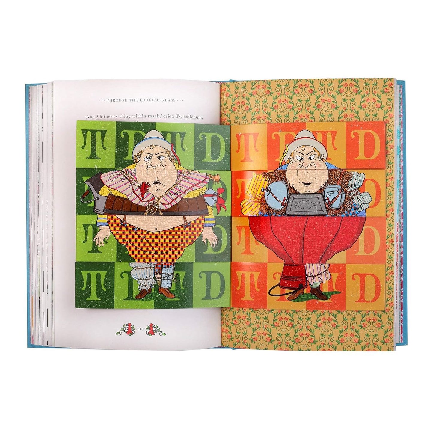 ALICE'S ADVENTURES IN WONDERLAND AND THROUGH THE LOOKING GLASS BY LEWIS CARROLL