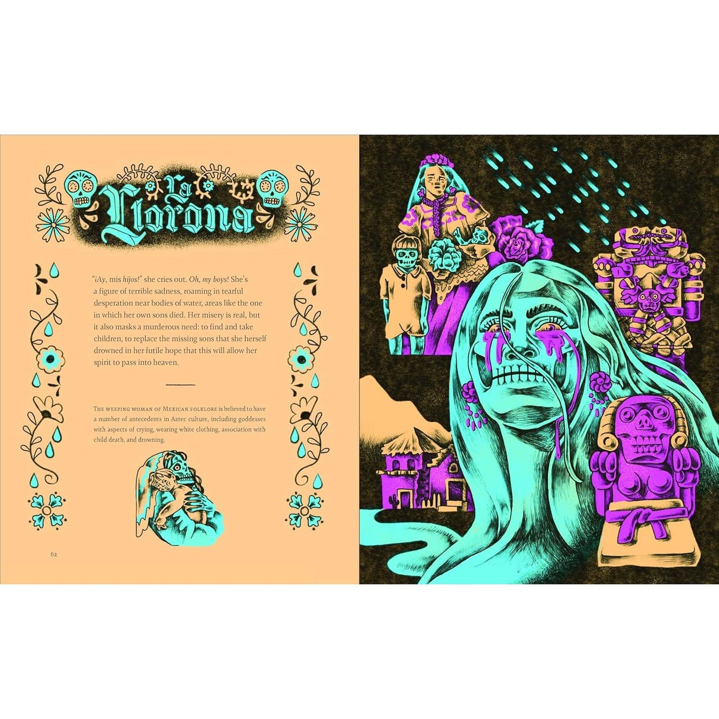 EERIE LEGENDS: AN ILLUSTRATED EXPLORATION OF CREEPY CREATURES. THE PARANORMAL, AND FOLKLORE FROM AROUND THE WORLD BY RICARDO DISENO