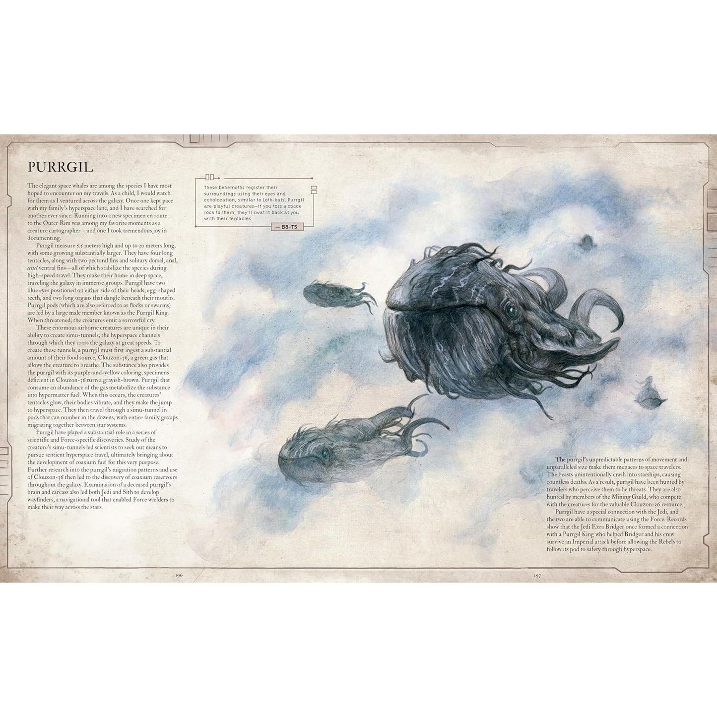 STAR WARS BESTIARY VOL. 1 BY S.T. BENDE AND ILLUSTRATED BY IRIS COMPIET